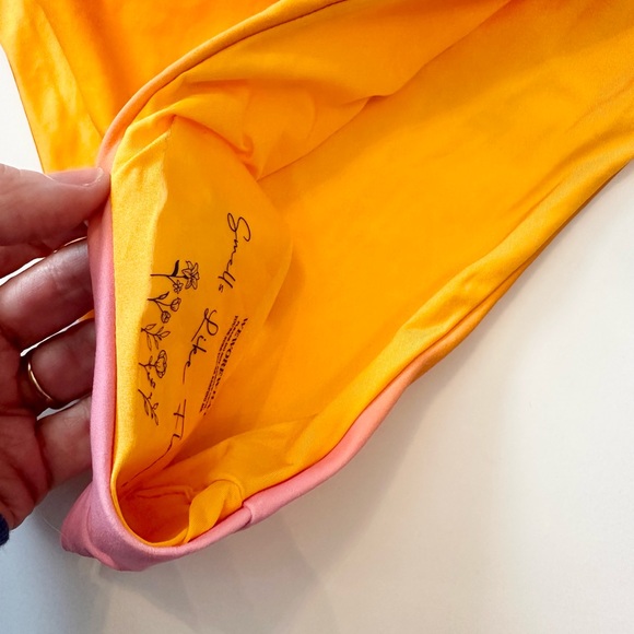 NEW WeWoreWhat Delilah Ombre Bikini Bottom Size Large - Picture 5 of 7